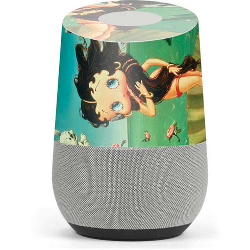 Betty Boop At Sea Google Home Skin
